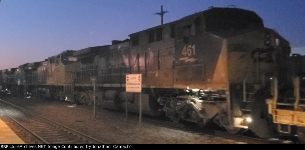 UP ISILB with two CSX CW44ACs 